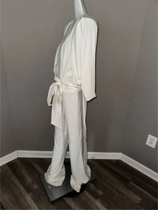 NWT Zhivago Weld Jumpsuit in White Size 8 $600 - Picture 7 of 11